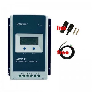 EPEVER MPPT Solar Charge Controller 12V 24V 10A 20A 30A 40A Lead-Acid Lithium Battery Solar Regulator LCD Display Max 100V